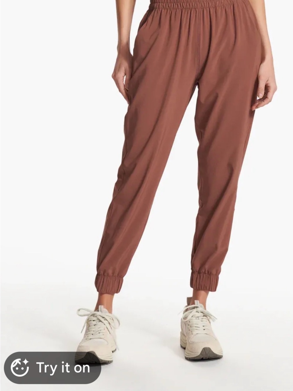Vuori Villa High Waist Lounge Pants - Mauve - Medium